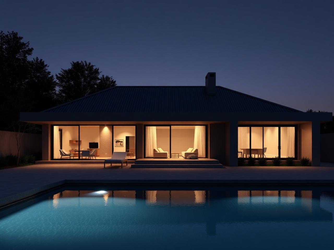 Courtyard Villa in 3D — 3D Visuals by PrimeVisuals